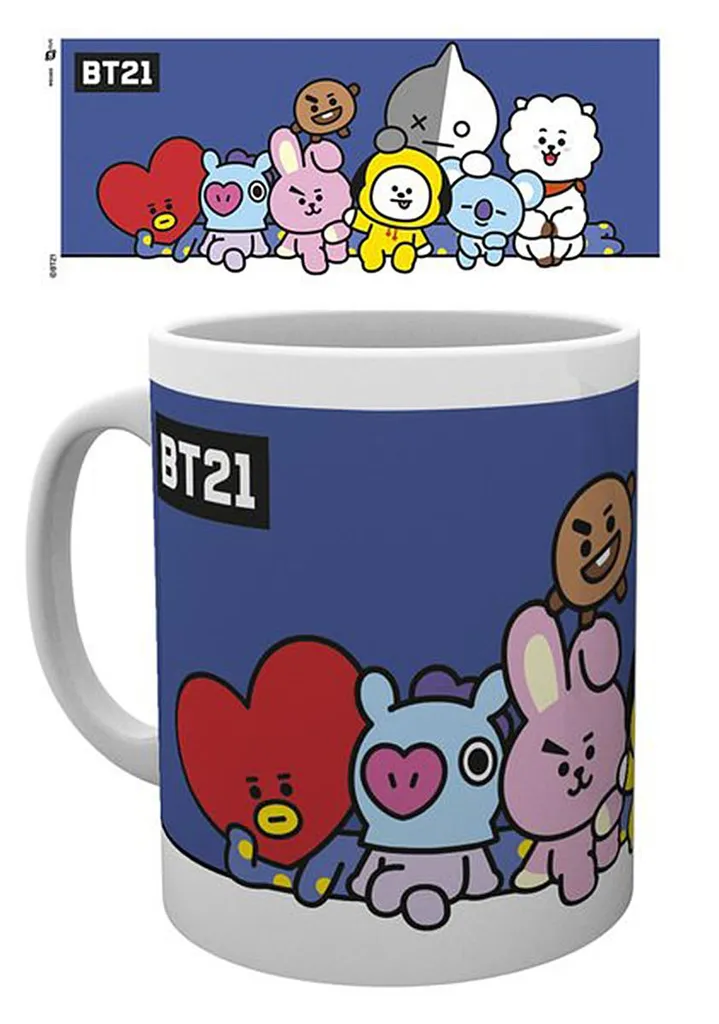 BT21 - Mug - 320 ml - Group - subli - box x2